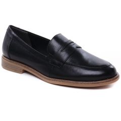 mocassins-confort noir: même style de chaussures en ligne pour femmes que les Caprice