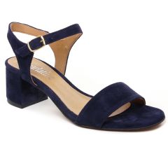nu-pieds-talon bleu marine: même style de chaussures en ligne pour femmes que les Jb Martin