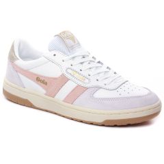 tennis blanc rose: même style de chaussures en ligne pour femmes que les Gola