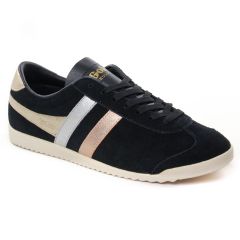 Chaussures femme été 2023 - tennis Gola noir argent