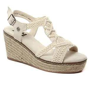 Xti 140872 Ice : chaussures dans la même tendance femme (espadrilles-compensees beige clair) et disponibles à la vente en ligne 