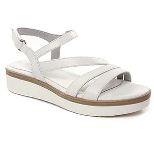 Tamaris 28215 White : chaussures dans la même tendance femme (sandales-compensees blanc) et disponibles à la vente en ligne 
