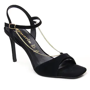 Tamaris 28004 Black : chaussures dans la même tendance femme (nu-pieds-talons-hauts noir) et disponibles à la vente en ligne 