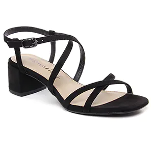 Tamaris 28204 Black : chaussures dans la même tendance femme (nu-pieds-talons-hauts noir) et disponibles à la vente en ligne 