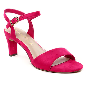 nu-pieds-talons-hauts rose même style de chaussures en ligne pour femmes que les  Rieker