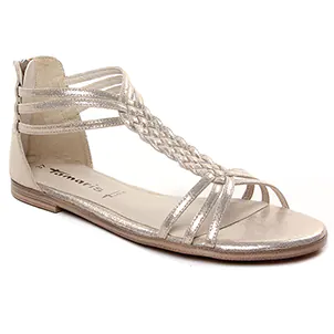 Tamaris 28144 Light Gold : chaussures dans la même tendance femme (sandales beige) et disponibles à la vente en ligne 