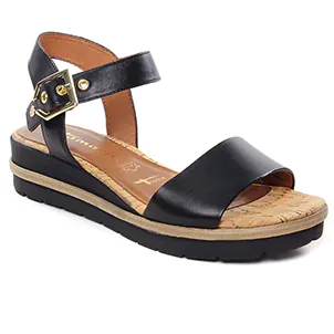 Tamaris 28222 Black : chaussures dans la même tendance femme (sandales-compensees noir) et disponibles à la vente en ligne 