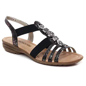 Remonte R3654-01 Schwarz : chaussures dans la même tendance femme (sandales noir) et disponibles à la vente en ligne 
