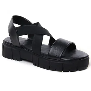 Tamaris 28048 Black : chaussures dans la même tendance femme (sandales-compensees noir) et disponibles à la vente en ligne 