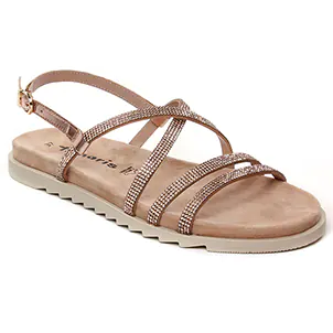 Tamaris 28121 Copper Glam : chaussures dans la même tendance femme (sandales rose) et disponibles à la vente en ligne 