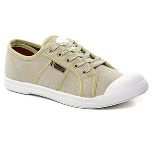 Les Tropéziennes Cloruni Beige Or : chaussures dans la même tendance femme (tennis beige doré) et disponibles à la vente en ligne 