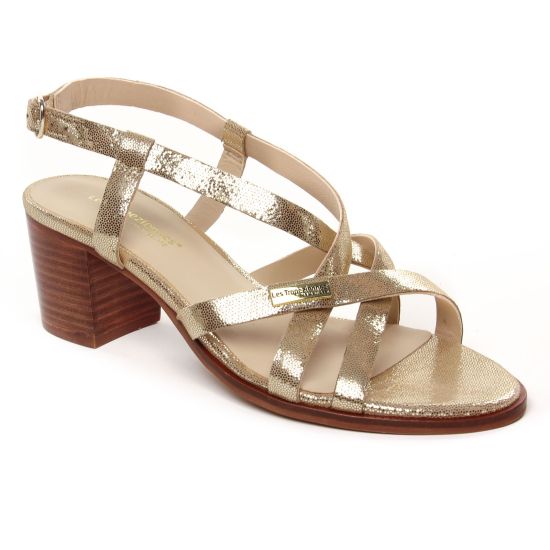 Nu Pieds Et Sandales Les Tropeziennes Lyma Or, vue principale de la chaussure femme