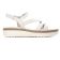 sandales compensées blanc mode femme printemps été 2023 vue 2