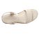 sandales compensées blanc mode femme printemps été 2023 vue 4