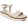 sandales compensées blanc mode femme printemps été 2023 vue 1