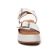 sandales compensées blanc mode femme printemps été 2023 vue 6