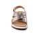 sandales compensées bronze mode femme printemps été vue 6