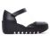 sandales compensées noir mode femme printemps été 2023 vue 2