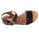 sandales compensées noir mode femme printemps été 2023 vue 4