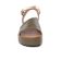 sandales compensées vert kaki mode femme printemps été 2023 vue 6
