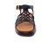 sandales compensées noir mode femme printemps été 2023 vue 6
