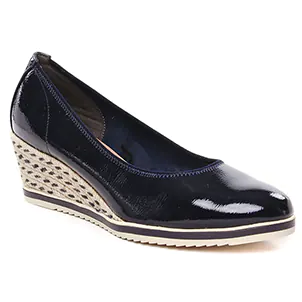 Tamaris 22305 Navy : chaussures dans la même tendance femme (ballerines-talons-compenses bleu marine) et disponibles à la vente en ligne 