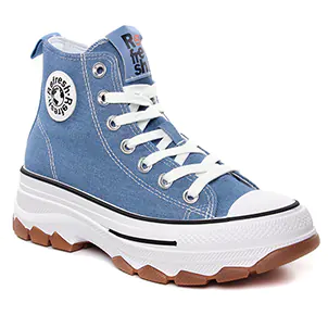 Refresh 171919 Jeans : chaussures dans la même tendance femme (baskets-mode bleu) et disponibles à la vente en ligne 