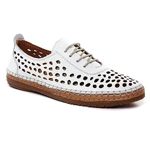 derbys blanc même style de chaussures en ligne pour femmes que les  Tamaris