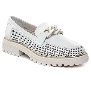 Tamaris 24707 White Leather Structure : chaussures dans la même tendance femme (mocassins blanc) et disponibles à la vente en ligne 