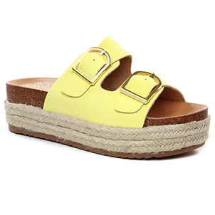 Mtng 51902 Lima : chaussures dans la même tendance femme (mules_compensees jaune) et disponibles à la vente en ligne 