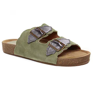 Mtng 54085 Kaki Bronze : chaussures dans la même tendance femme (mules-sabots vert kaki) et disponibles à la vente en ligne 