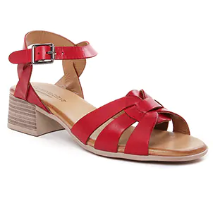 Scarlatine Jadis Rouge : chaussures dans la même tendance femme (nu-pieds rouge) et disponibles à la vente en ligne 