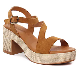 Eva Frutos 4642 Cuero : chaussures dans la même tendance femme (nu-pieds-talons-hauts marron) et disponibles à la vente en ligne 