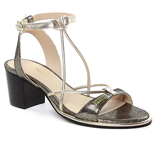 Les Tropéziennes Lilonbuc Noir Irise : chaussures dans la même tendance femme (nu-pieds-talons-hauts noir irisé) et disponibles à la vente en ligne 