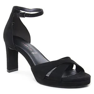 Tamaris 28078 Black : chaussures dans la même tendance femme (nu-pieds-talons-hauts noir) et disponibles à la vente en ligne 