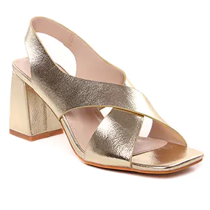 Vanessa Wu Sd2684 Or : chaussures dans la même tendance femme (nu-pieds-talons-hauts or) et disponibles à la vente en ligne 