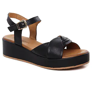 Scarlatine Garant 02 Noir : chaussures dans la même tendance femme (sandales-compensees noir) et disponibles à la vente en ligne 