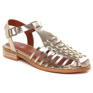 Vanessa Wu Sd2534 Or : chaussures dans la même tendance femme (sandales or) et disponibles à la vente en ligne 