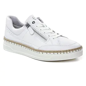 Tamaris 23768 White Leather : chaussures dans la même tendance femme (tennis blanc) et disponibles à la vente en ligne 