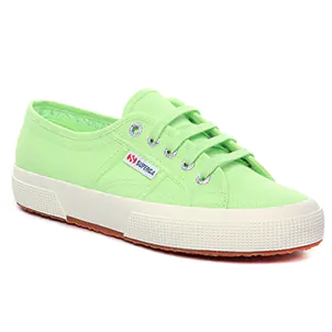 Superga 2750 Cotu Green : chaussures dans la même tendance femme (tennis vert clair) et disponibles à la vente en ligne 