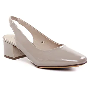 Caprice 29500 Beige Patent : chaussures dans la même tendance femme (escarpins-trotteur beige) et disponibles à la vente en ligne 