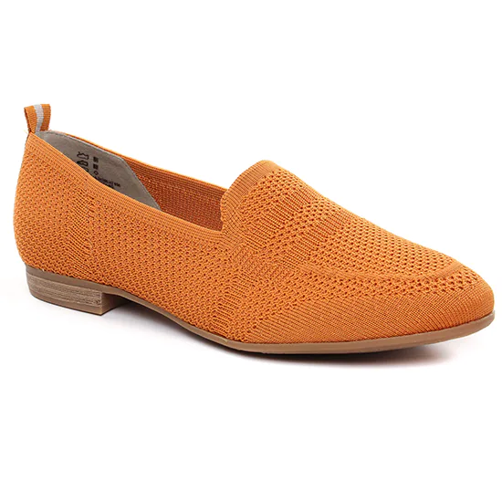 Mocassins Jana 24266 Orange, vue principale de la chaussure femme