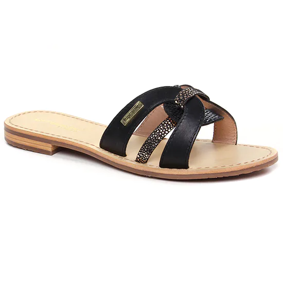 Nu Pieds Et Sandales Les Tropeziennes Hamsuko Noir Multi, vue principale de la chaussure femme