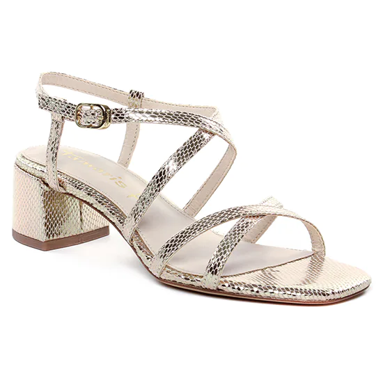 Nu Pieds Et Sandales Tamaris 28204 Light Gold Structure, vue principale de la chaussure femme