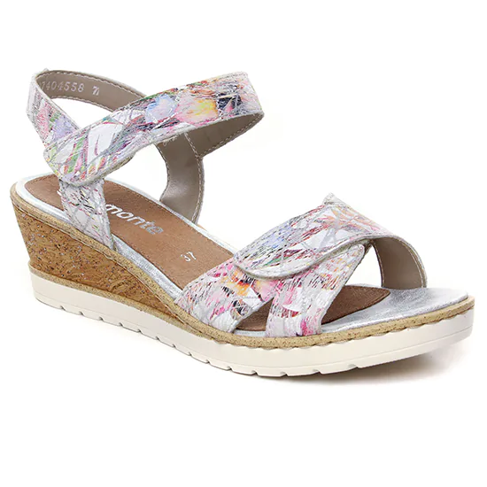 Nu Pieds Et Sandales Remonte R6252-92 Multiflower, vue principale de la chaussure femme