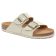 mules beige doré mode femme printemps été vue 1