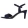nu-pieds talon bleu marine mode femme printemps été 2024 vue 3
