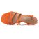 nu-pieds talon orange mode femme printemps été 2024 vue 4