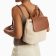 sac à dos brun mode femme printemps été vue 5