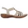 sandales beige mode femme printemps été vue 2